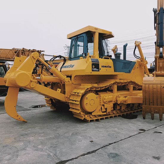 Very Good Working Condition Komatsu 40 Ton Bulldozer D155ax, Used Komatsu D155 D155ax Crawler Tractor on Promotion