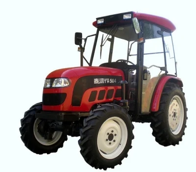 Precio barato chino de alta calidad Th504 Tractor con cabina (50HP, 4WD)