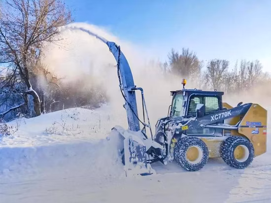 Minicargadora compacta XCMG Xc760K Xc740K Cargadora multifunción Precio de la minicargadora