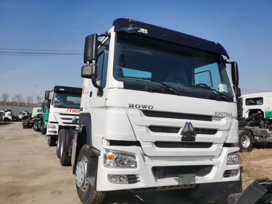 2023 Venta caliente Camión pesado Sinotruck HOWO 6*4 Hw79 10 ruedas Cabeza de camión / Cabeza de remolque Camión Tactor con motor de tractor diesel blanco