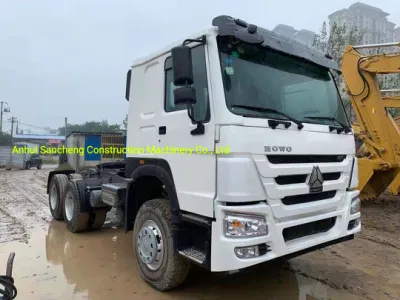 Camión tractor usado con cabeza de tractor Sinotruck HOWO 371HP 6X4