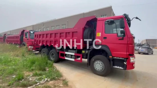 Camión volquete todoterreno Sinotruk 6X6 con 11 neumáticos para carreteras en mal estado Camion Benne