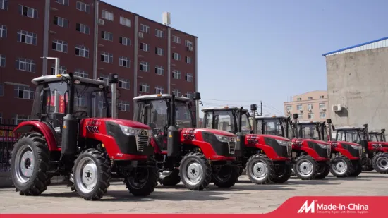 Equipo agrícola Tractor de ruedas agrícolas en el jardín con usos múltiples/máquina china de venta caliente